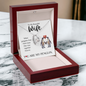 Forever Love Necklace | Gift For Wife | You Are My Penguin