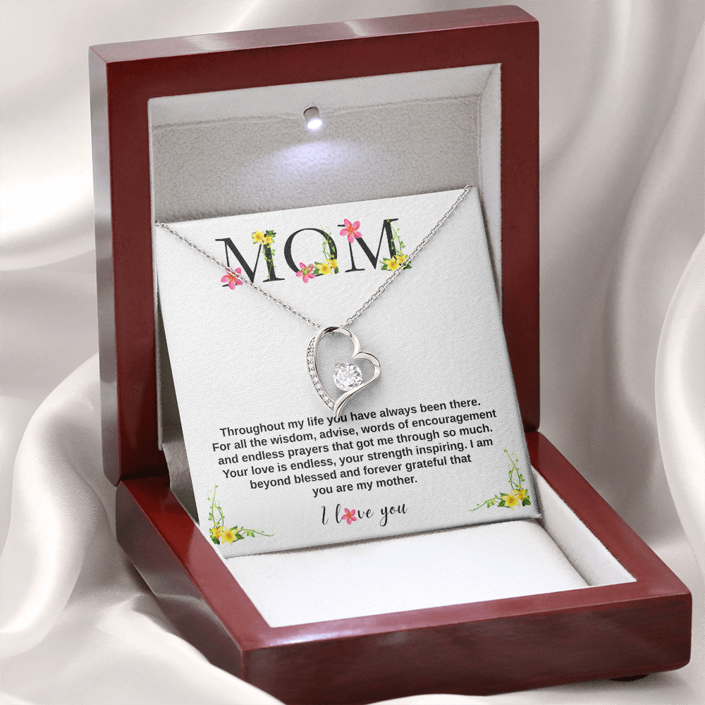 Gift For Mom | Forever Love Necklace | Mother's Day Gift