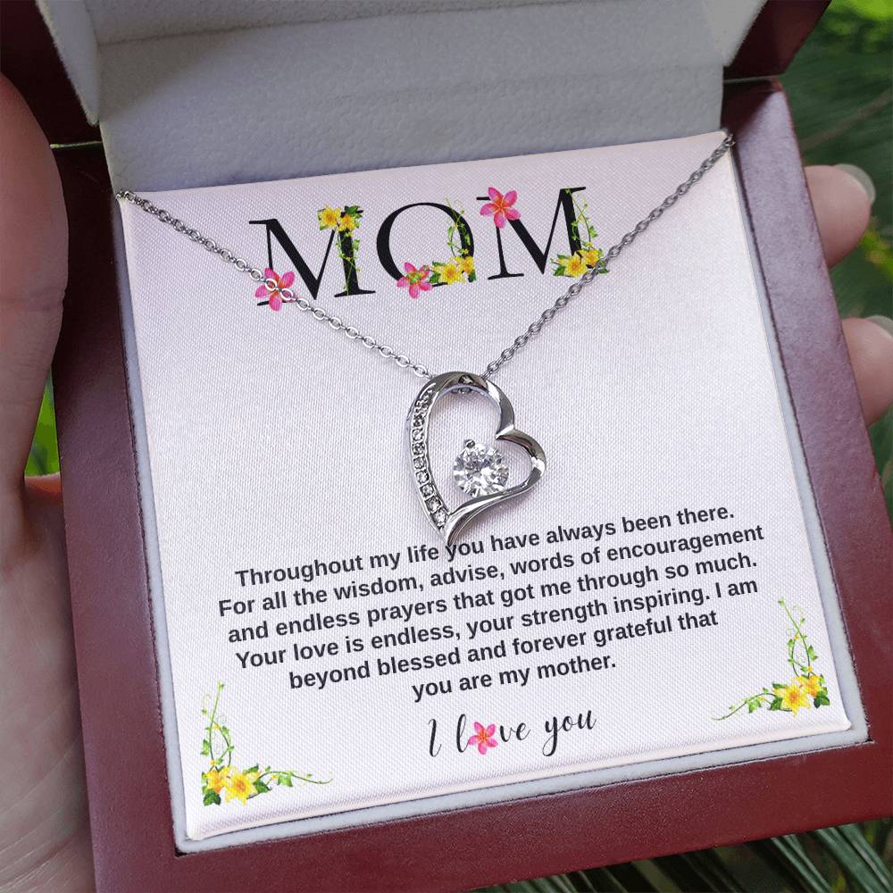Gift For Mom | Forever Love Necklace | Mother's Day Gift
