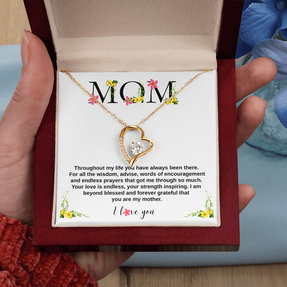 Gift For Mom | Forever Love Necklace | Mother's Day Gift