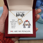 Forever Love Necklace | Gift For Wife | You Are My Penguin