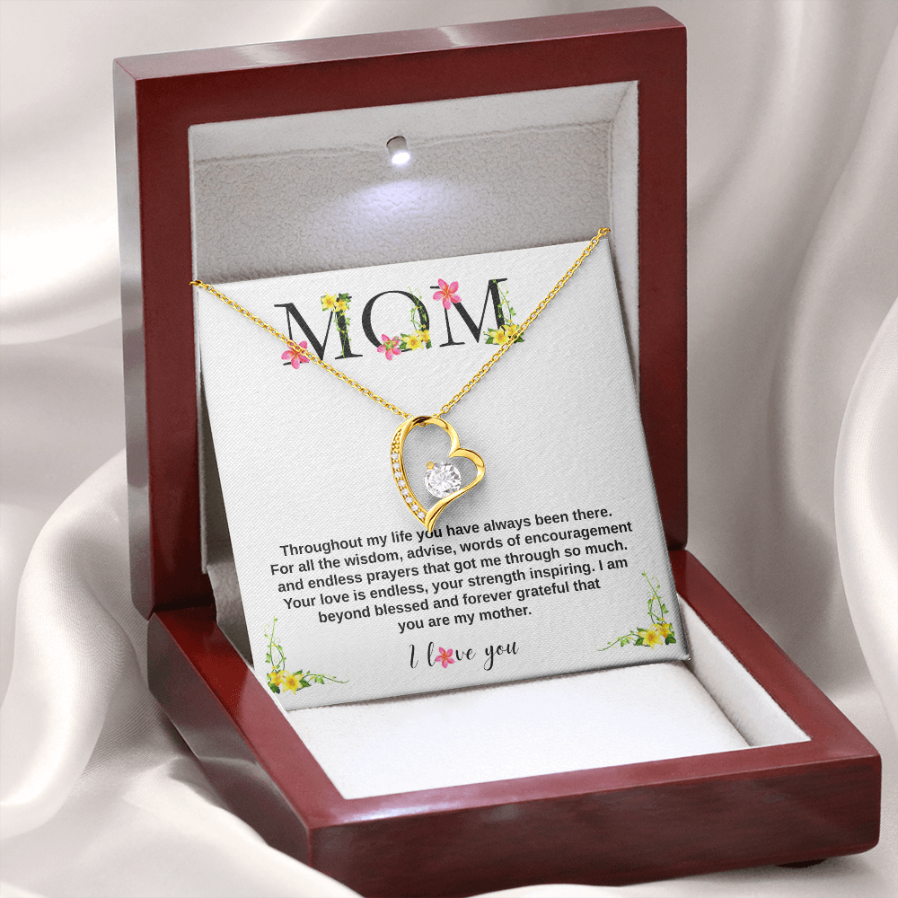 Gift For Mom | Forever Love Necklace | Mother's Day Gift