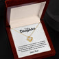To My Daughter | Gift For Daughter | Love Knot Necklace | WB