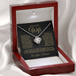 To My Beautiful Wife | Love Your Husband | Love Knot Necklace BG
