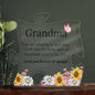 Acrylic Puzzel Piece | Grandma