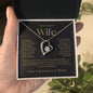 To My Beautiful Wife | Love You Forever And Always | Forever Love Necklace BG