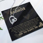 To My Beautiful Daughter | Gift For Daughter | This old Lion | Forever Love Necklace