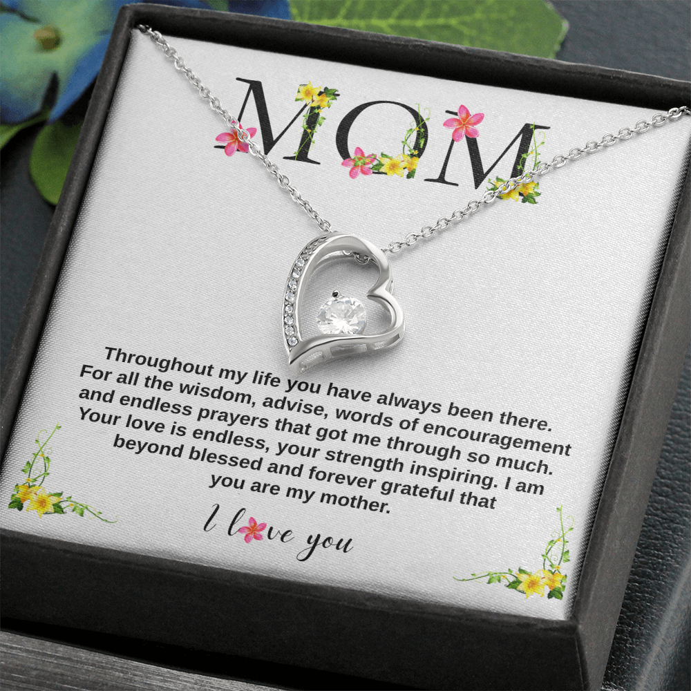 Gift For Mom | Forever Love Necklace | Mother's Day Gift