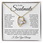To My Soulmate | Gift For Wife | Forever Love Necklace