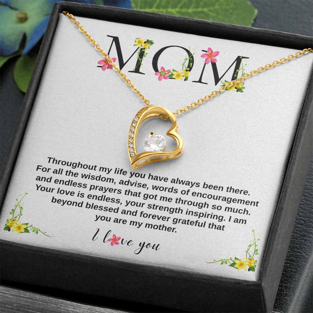 Gift For Mom | Forever Love Necklace | Mother's Day Gift