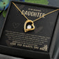 To My Beautiful Daughter | Gift For Daughter | This old Lion | Forever Love Necklace