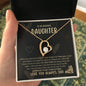 To My Beautiful Daughter | Gift For Daughter | This old Lion | Forever Love Necklace