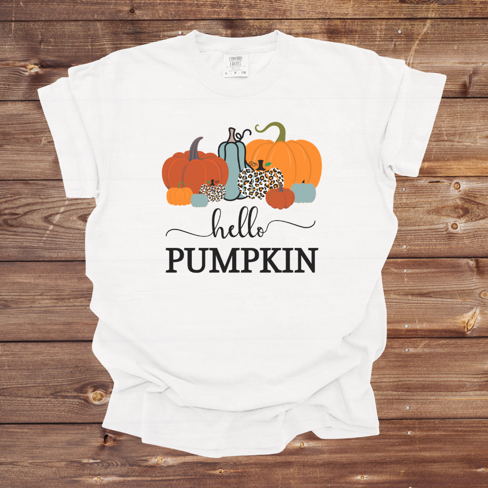 Fall T-shirt | Fall Long Sleeve | Hello Pumpkin