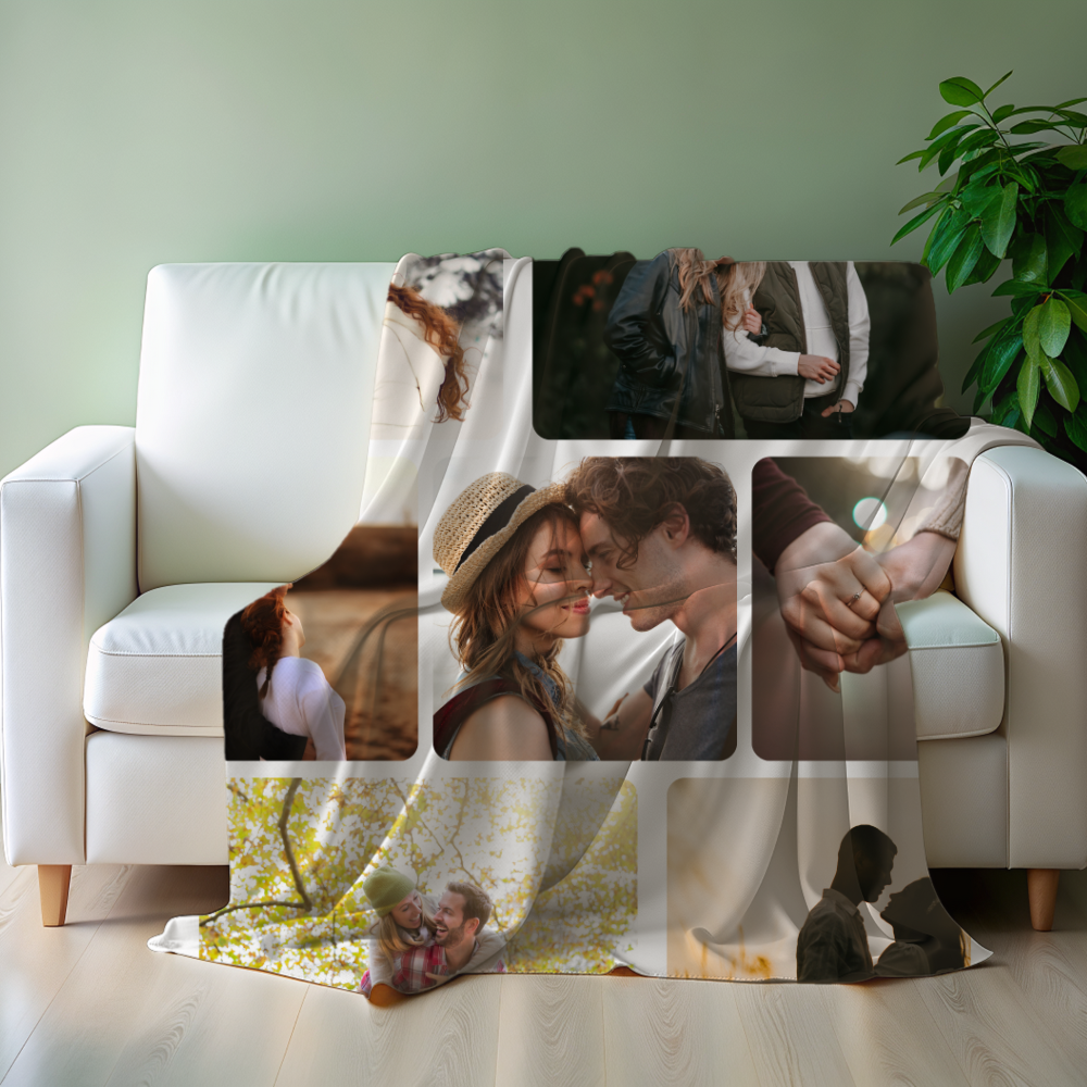 Photo Blanket |Photo Blanket Collage|Upload Photo Blanket