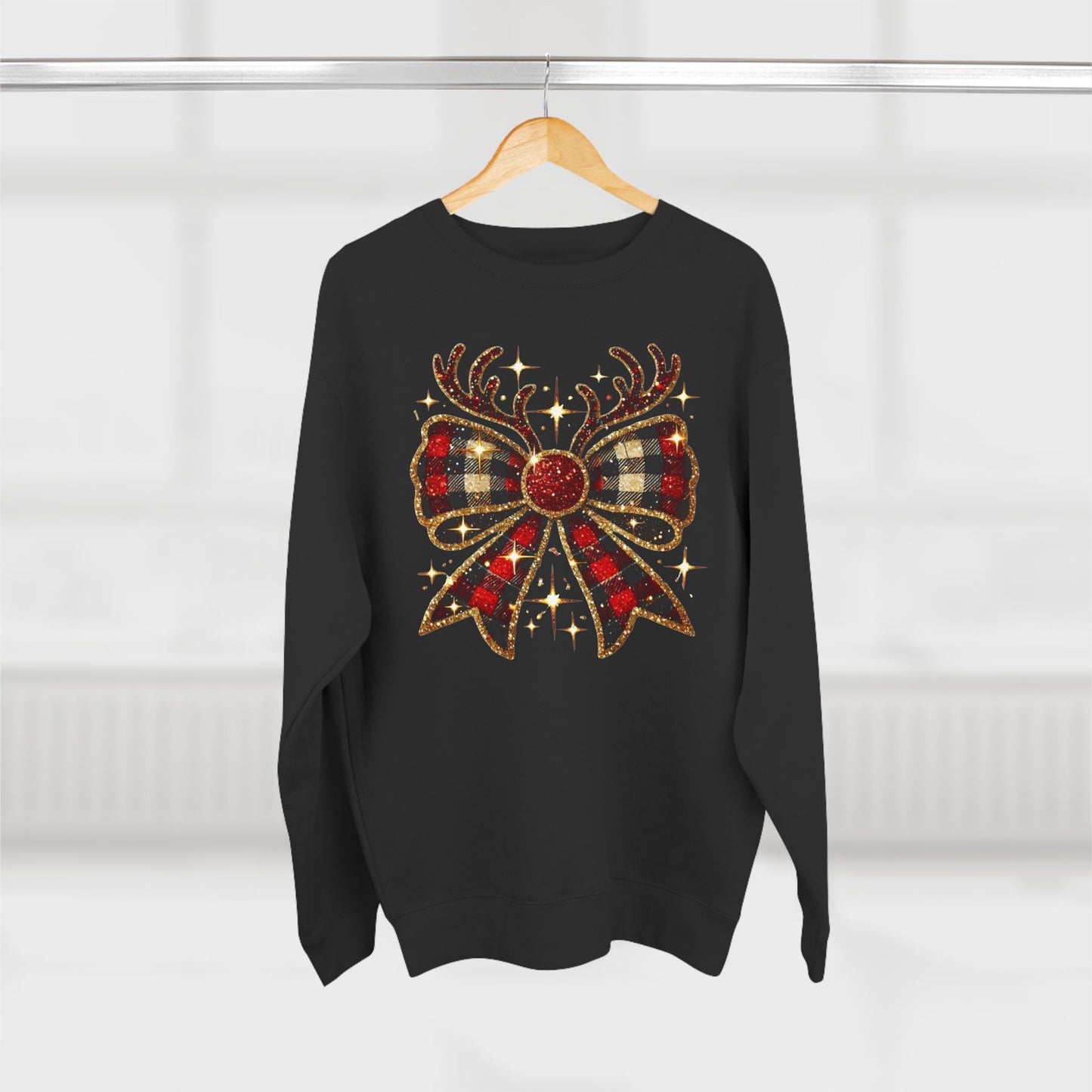 Unisex Crewneck Sweatshirt | Christmas Bow