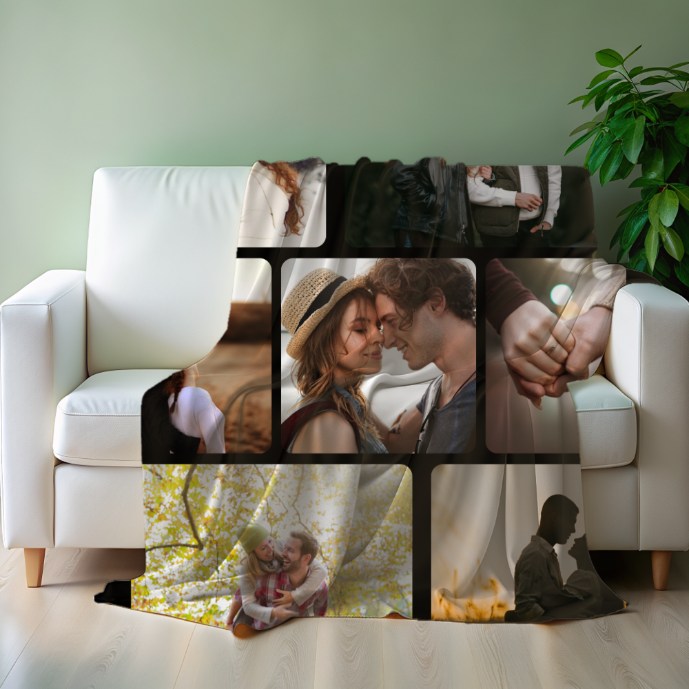 Photo Blanket |Photo Blanket Collage|Upload Photo Blanket