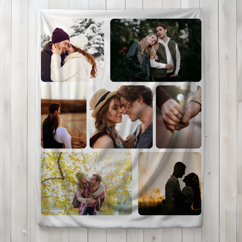 Photo Blanket |Photo Blanket Collage|Upload Photo Blanket