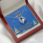 To My Beautiful Wife | Forever Love Necklace | You Stole My Heart | Christmas Gift