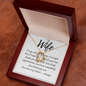 To My Wife | Forever Love Necklace | "I Hope This Reminds You How Much You Are Loved"