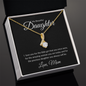 For The Daughter You Always Will Be | Gift For Daughter | Alluring Beauty Necklace With Heartfelt Message Card |