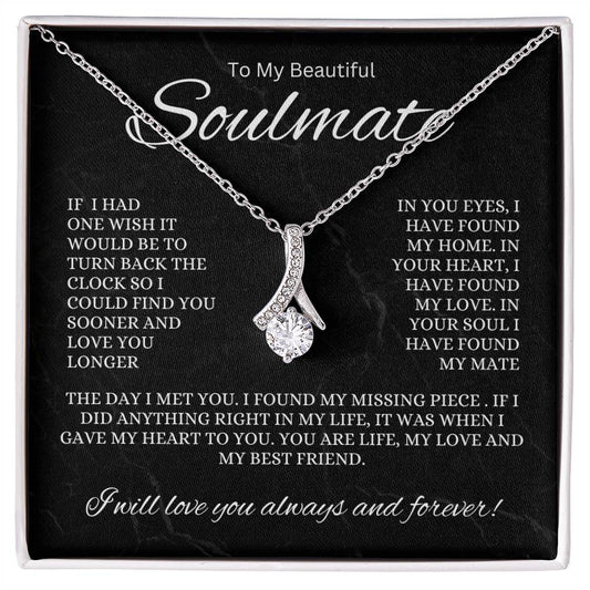 To My Beautiful Soulmate | Alluring Beauty Necklace