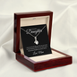 For The Daughter You Always Will Be | Gift For Daughter | Alluring Beauty Necklace With Heartfelt Message Card |