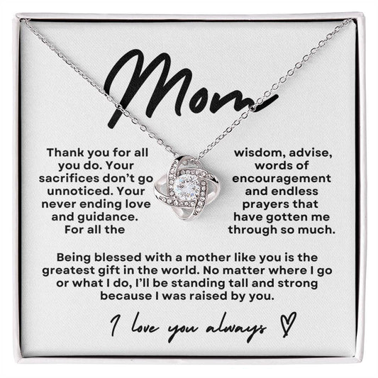 Mom | Love Knot Necklace