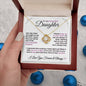 Gift For Daughter | Love Knot Necklace | Meaningful Message Card | WP