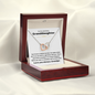 Interlocking Hearts Necklace | Gift For Granddaughter |  Heartfelt Message Card |