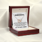 "You'll never out grow my love" | Interlocking Hearts Necklace | Gift For Granddaughter |  Heartfelt Message Card |