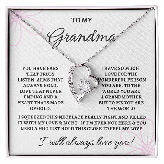 To My Grandma | Forever Love Necklace