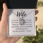 To My Wife | Forever Love Necklace | "I Hope This Reminds You How Much You Are Loved"