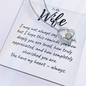 To My Wife | Forever Love Necklace | "I Hope This Reminds You How Much You Are Loved"
