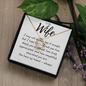 To My Wife | Forever Love Necklace | "I Hope This Reminds You How Much You Are Loved"