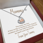 Mommy To Be Necklace | From Baby in the Womb | Mothers Day Gift | New Mom Baby Shower Gift | Mother to Be