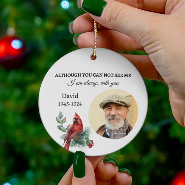 Personalized Memorial Ceramic Ornament