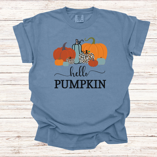 Fall T-shirt | Fall Long Sleeve | Hello Pumpkin